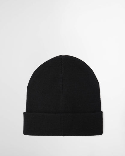 Barbour International Sensor Legacy Mens Beanie - Black/Gunmetal | CHO | Designer Mens Hats