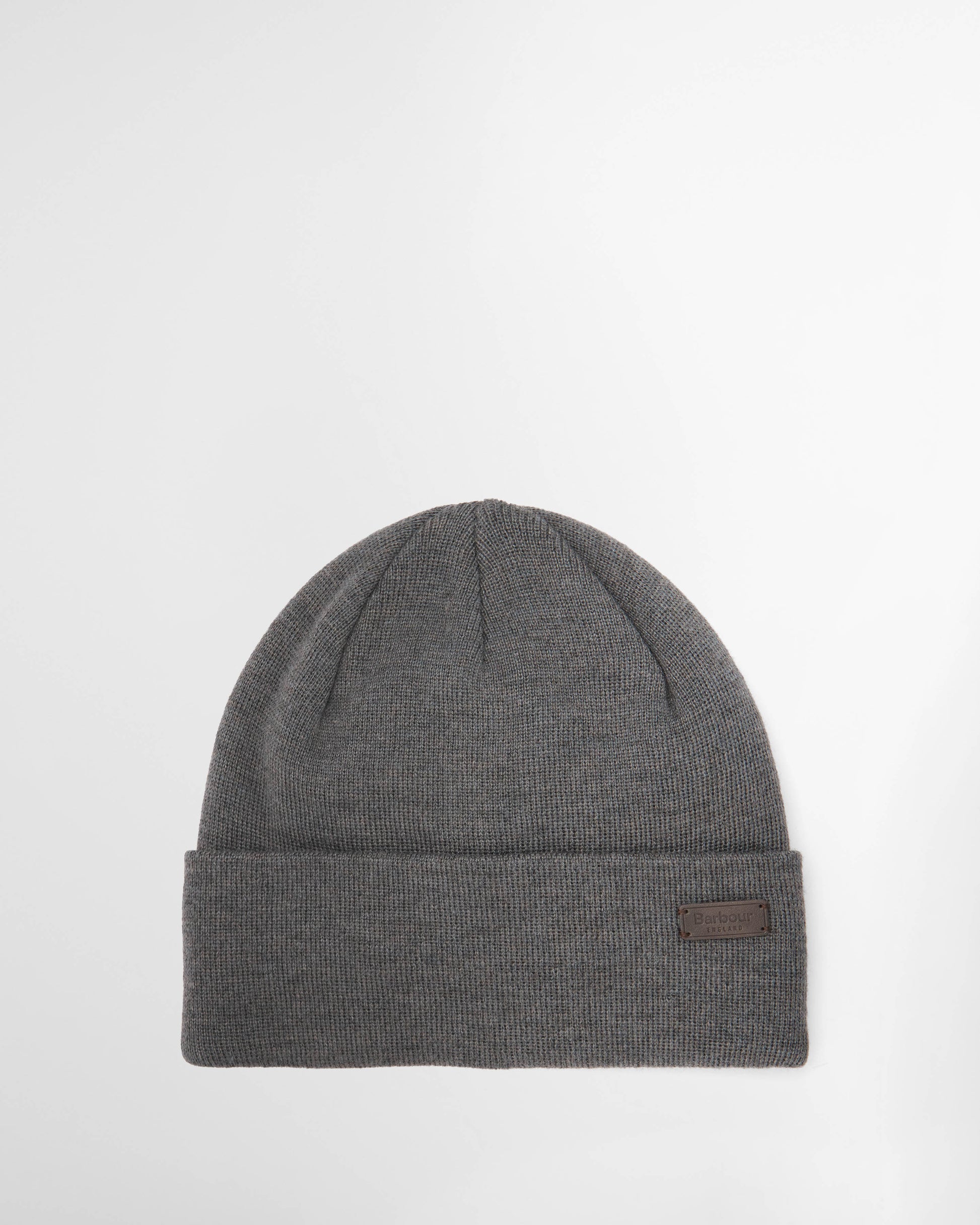 Barbour Healey Mens Beanie - Charcoal | CHO | Designer Mens Hats