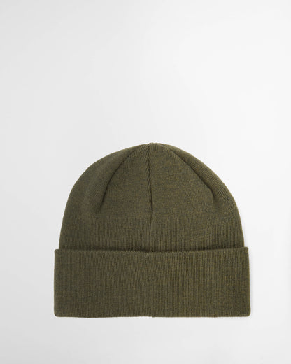 Barbour Healey Mens Beanie - Mid Olive | CHO | Designer Mens Hats
