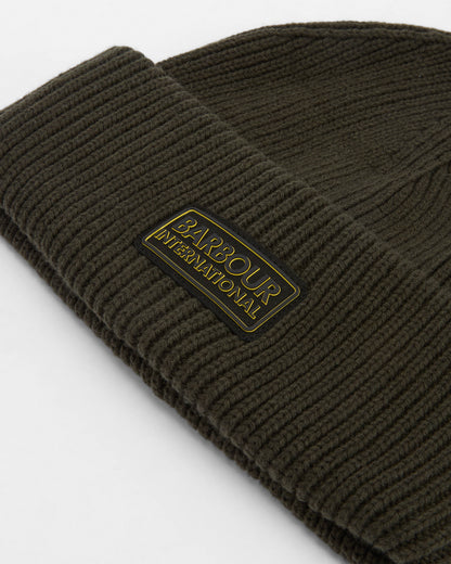 Barbour International Flex Mens Beanie - Sage