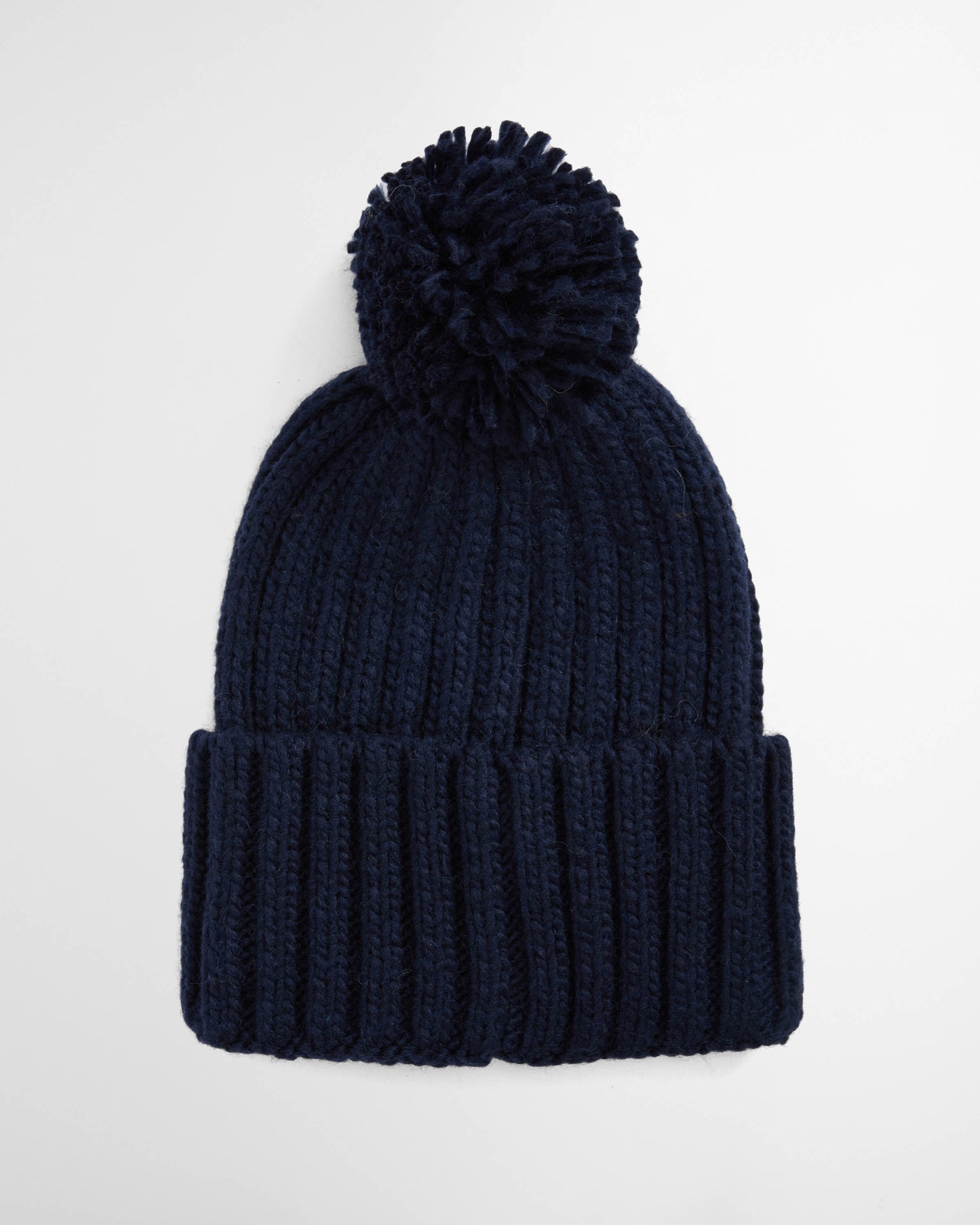 Barbour Kelson Mens Pom Beanie Hat - Navy | CHO | Designer Mens Beanies