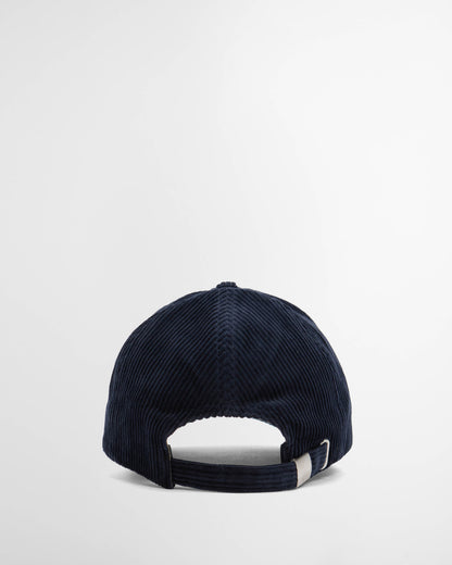 Barbour Preston Mens Cord Cap - Navy