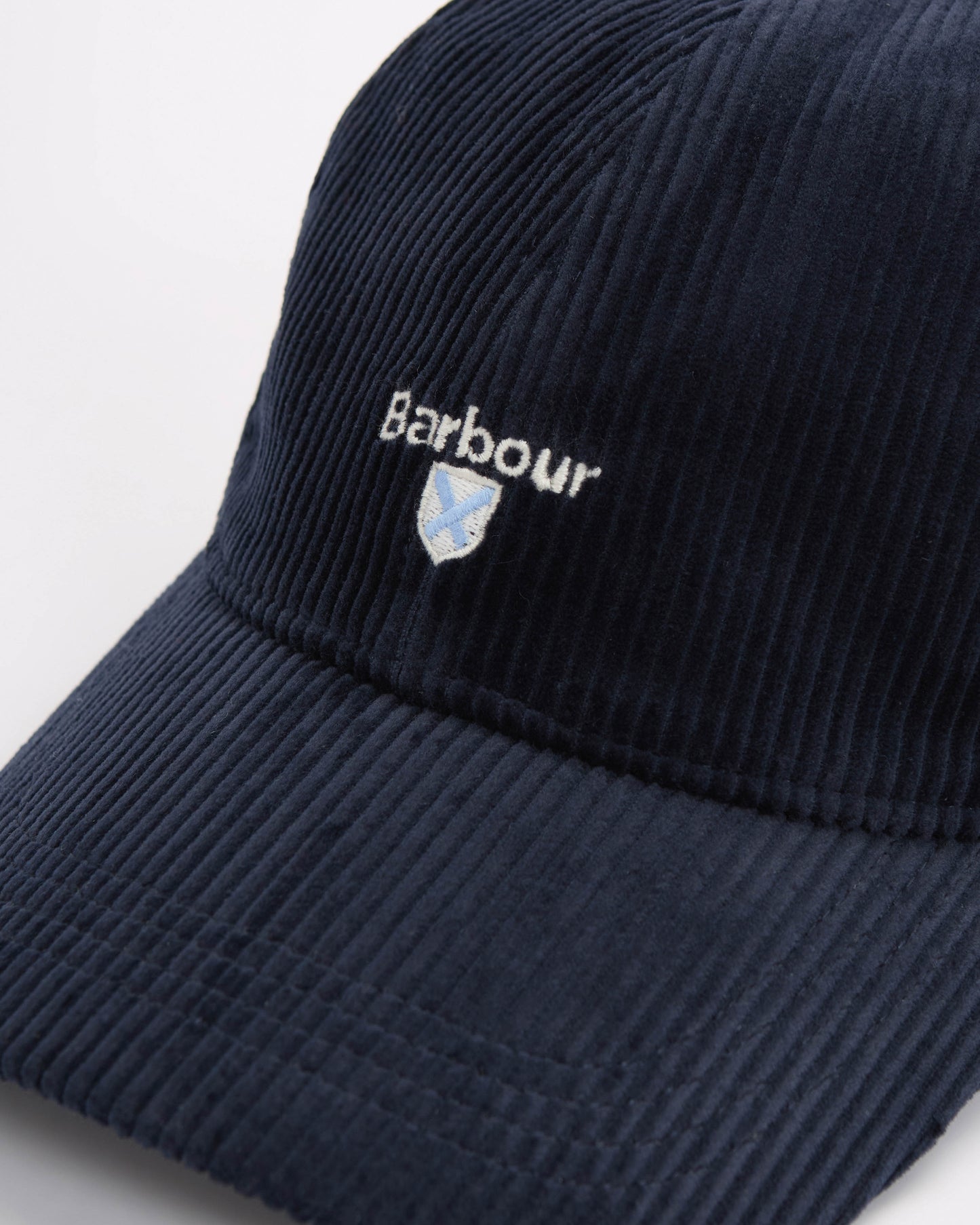 Barbour Preston Mens Cord Cap - Navy