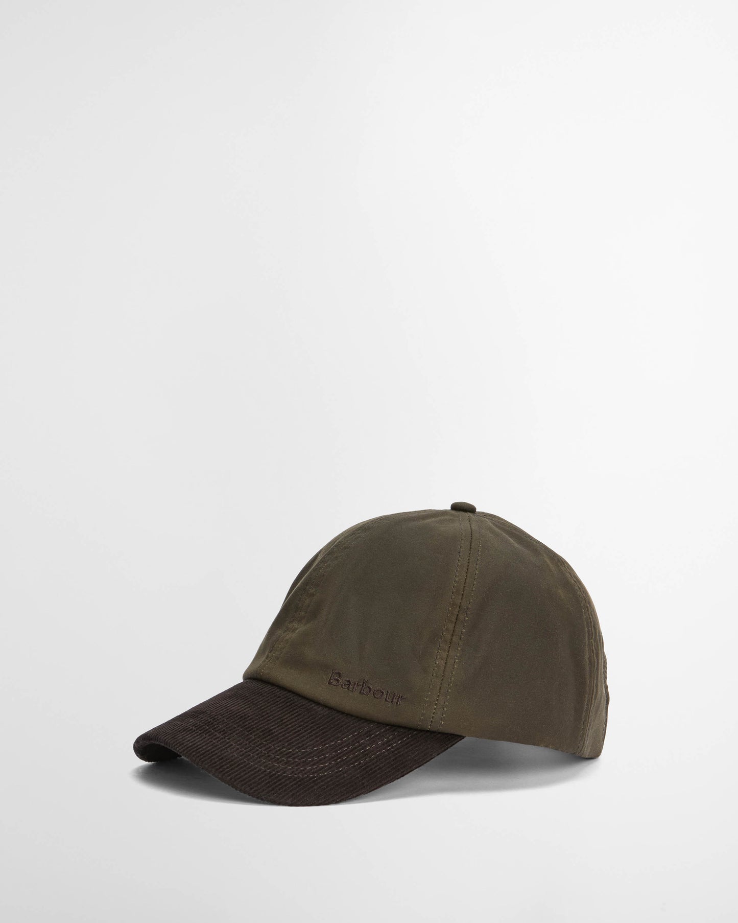 Barbour Ashby Mens Cap - Olive/Brown | CHO | Designer Mens Caps