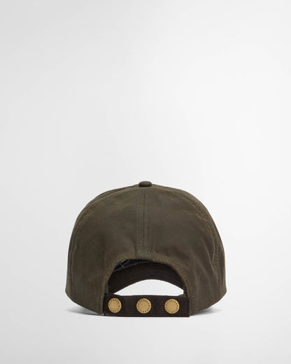 Barbour Ashby Mens Cap - Olive/Brown | CHO | Designer Mens Caps