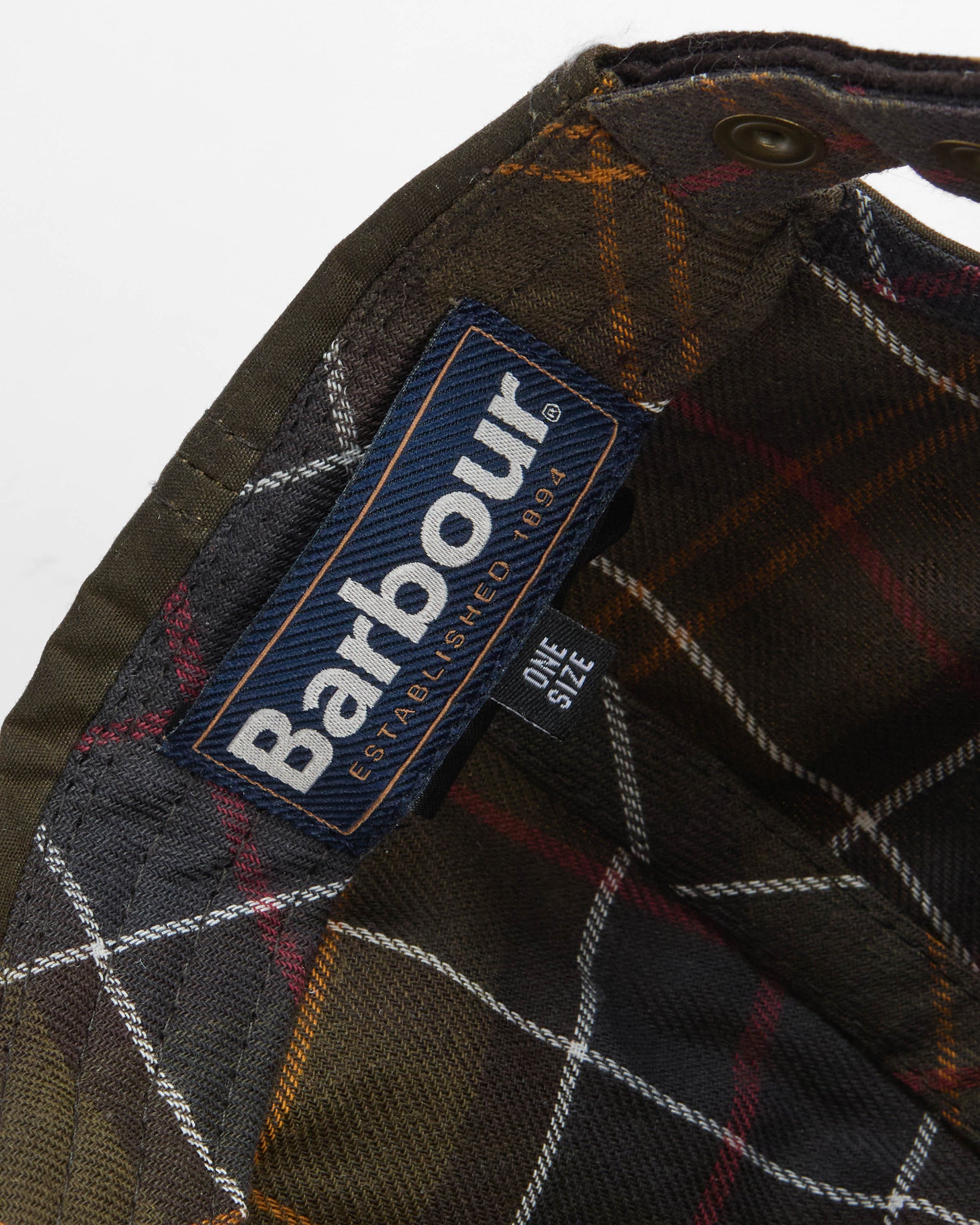 Barbour Ashby Mens Cap - Olive/Brown | CHO | Designer Mens Caps