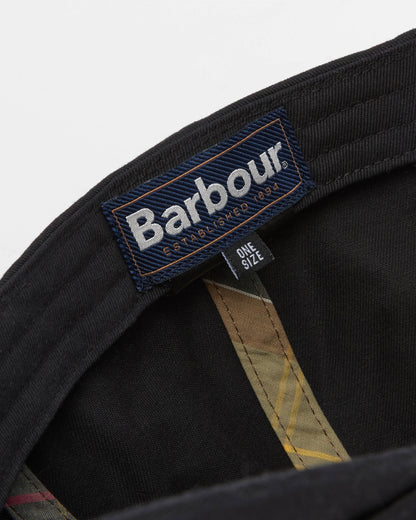 Barbour Milburn Mens Cap Black