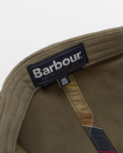 Barbour Milburn Mens Cap Dusty Khaki