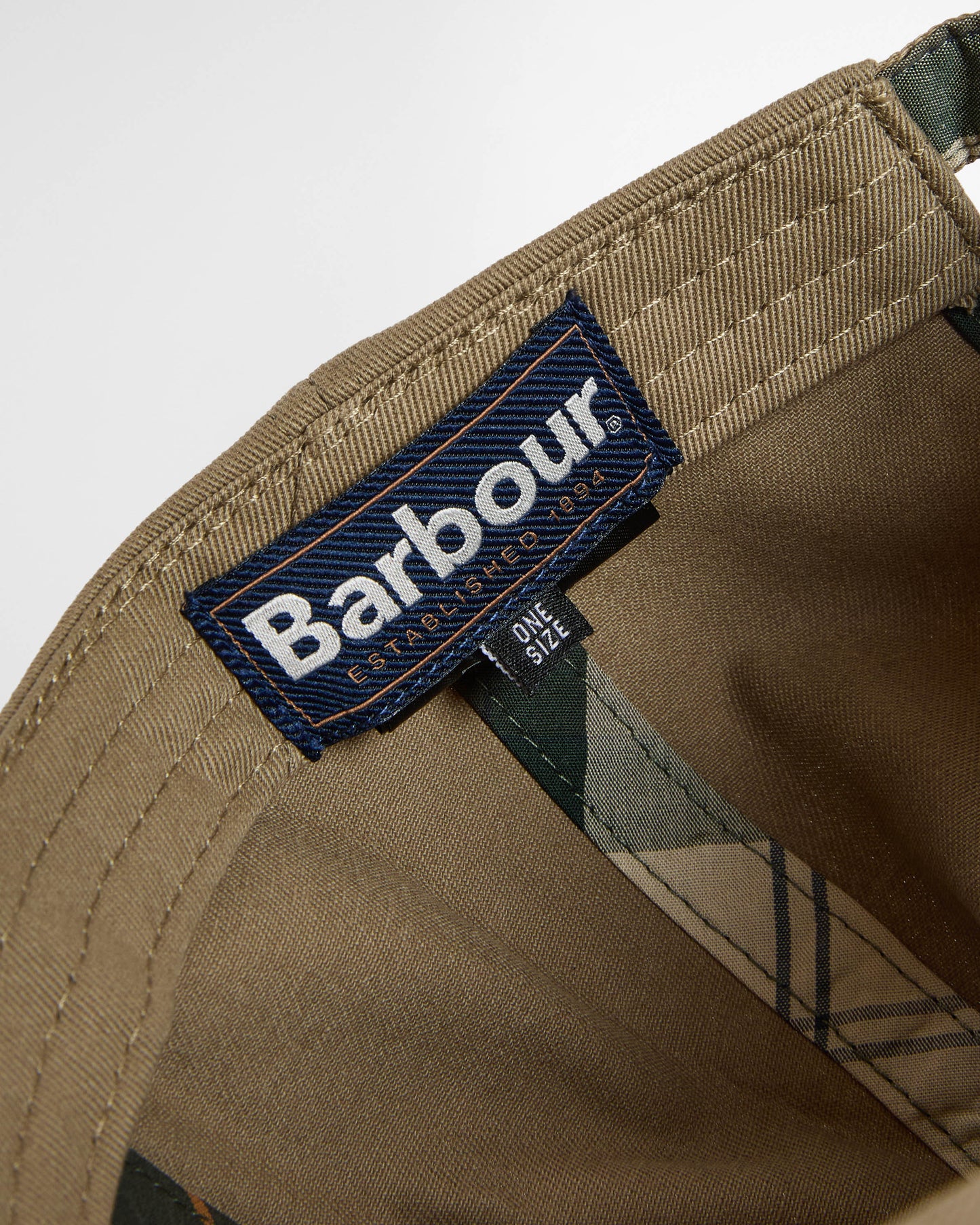 Barbour Milburn Mens Cap Black - Bleached Olive | CHO | Designer Mens Caps