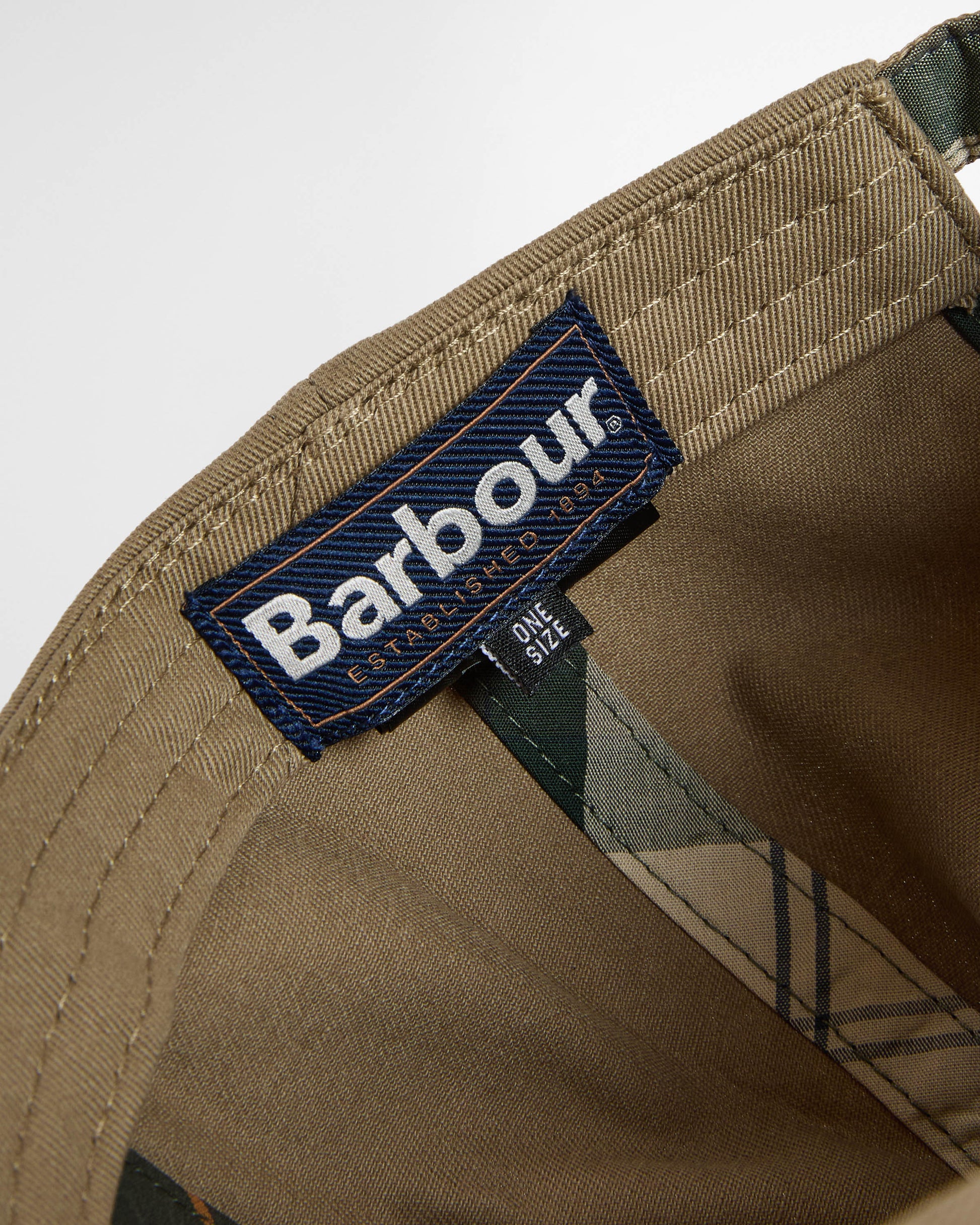 Barbour Milburn Mens Cap Black - Bleached Olive | CHO | Designer Mens Caps