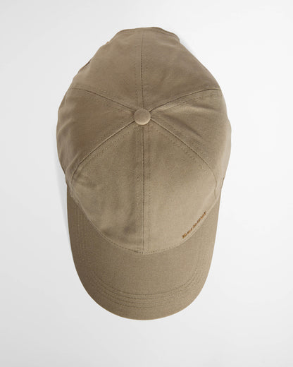 Barbour Milburn Mens Cap Black - Bleached Olive | CHO | Designer Mens Caps
