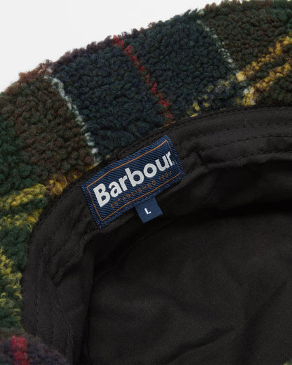Barbour Field Fleece Mens Bucket Hat- Classic Tartan
