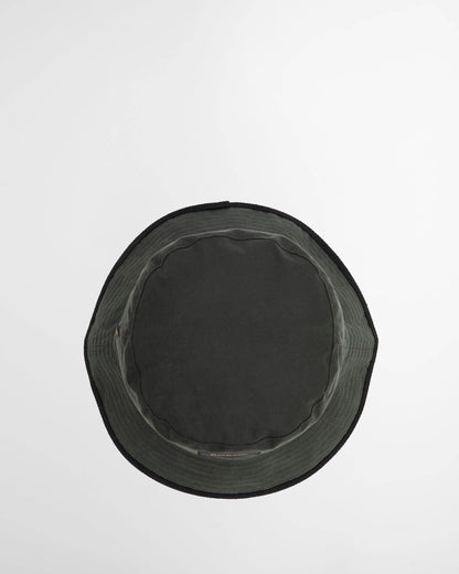 Barbour Field Wax Mens Bucket Hat Sage | CHO | Designer Mens Bucket Hats