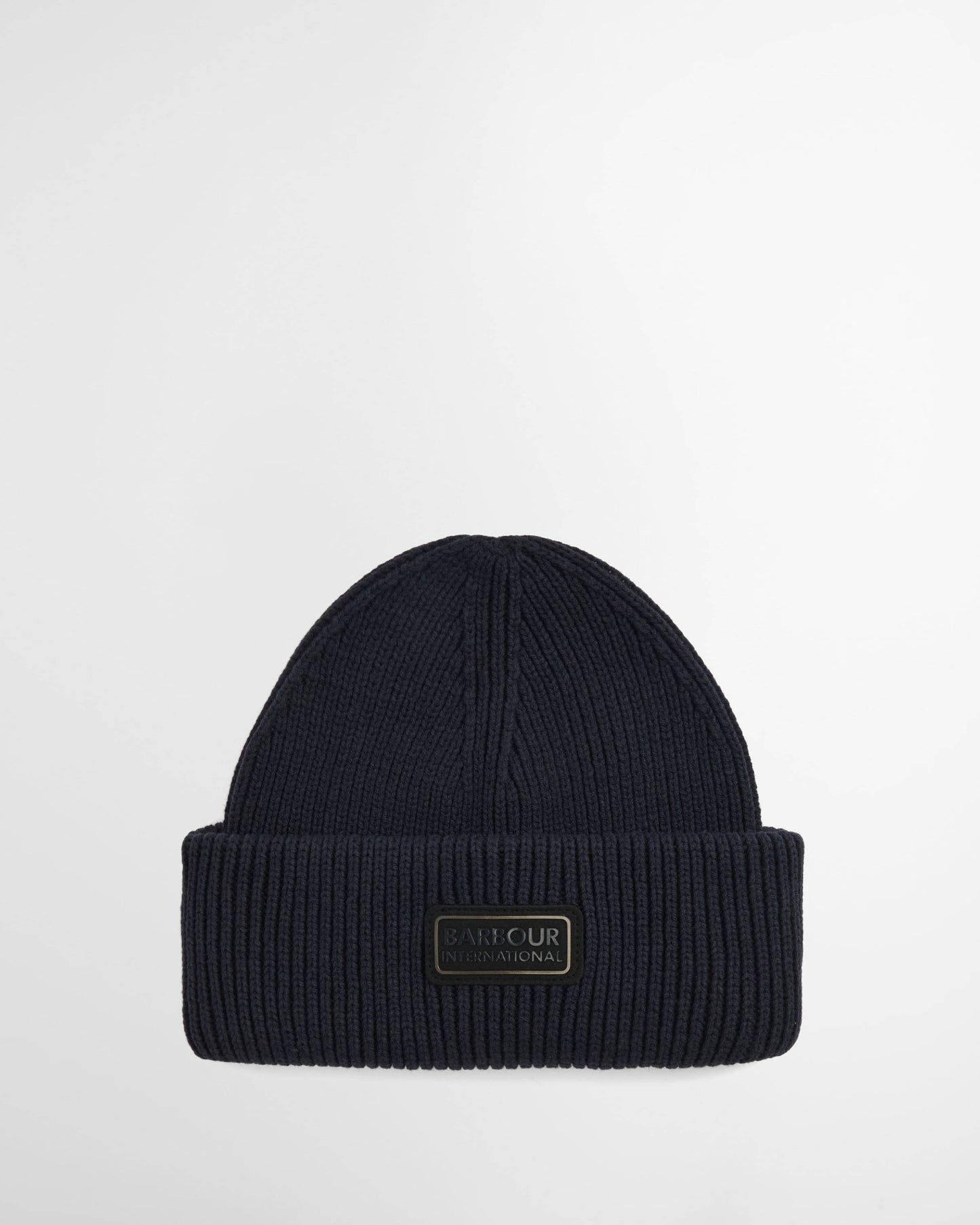 Barbour International Craywell Mens Beanie Hat - Navy | CHO | Designer Mens Beanies