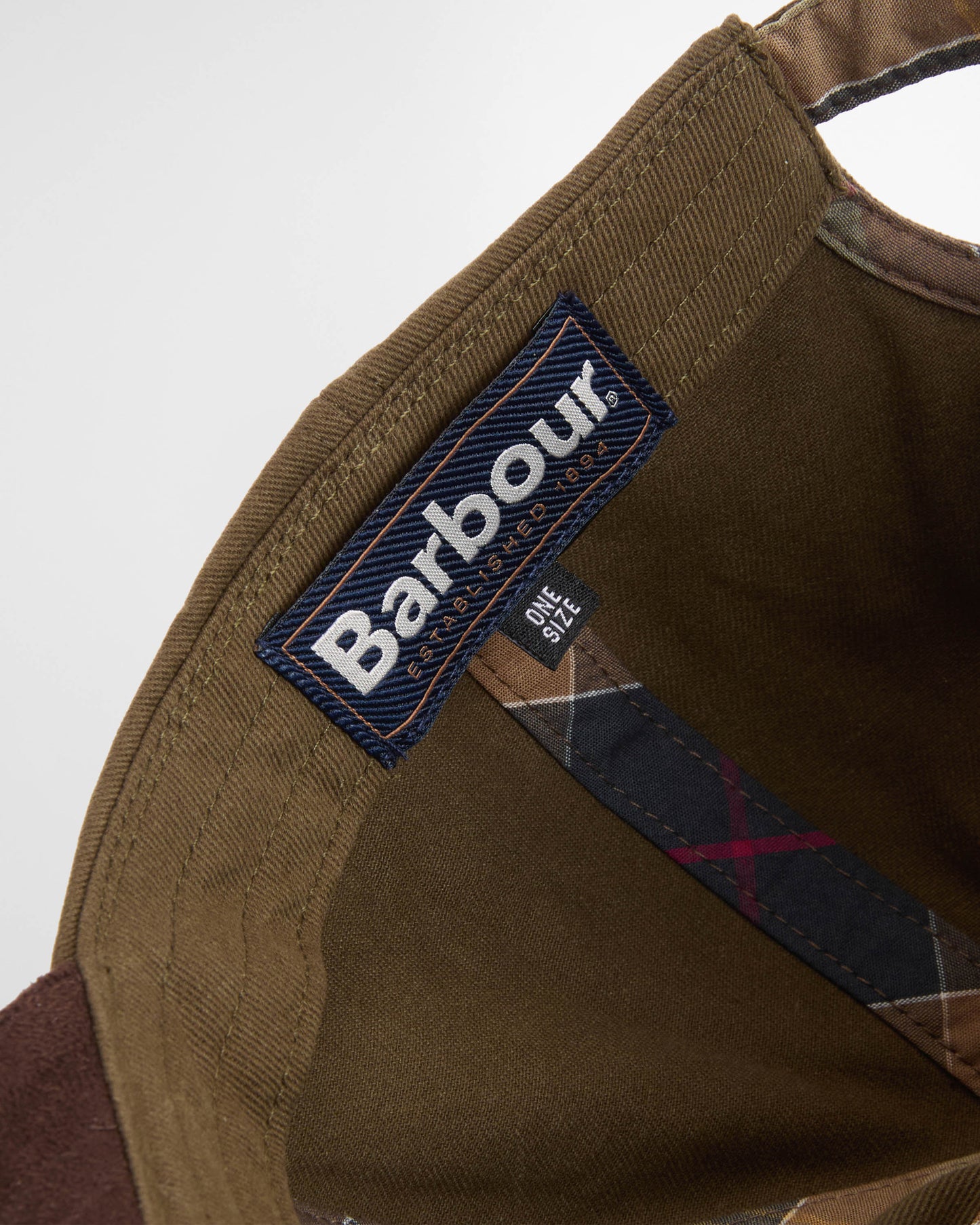 Barbour Langdale Mens Cap - Olive/Brown | CHO | Designer Mens Caps