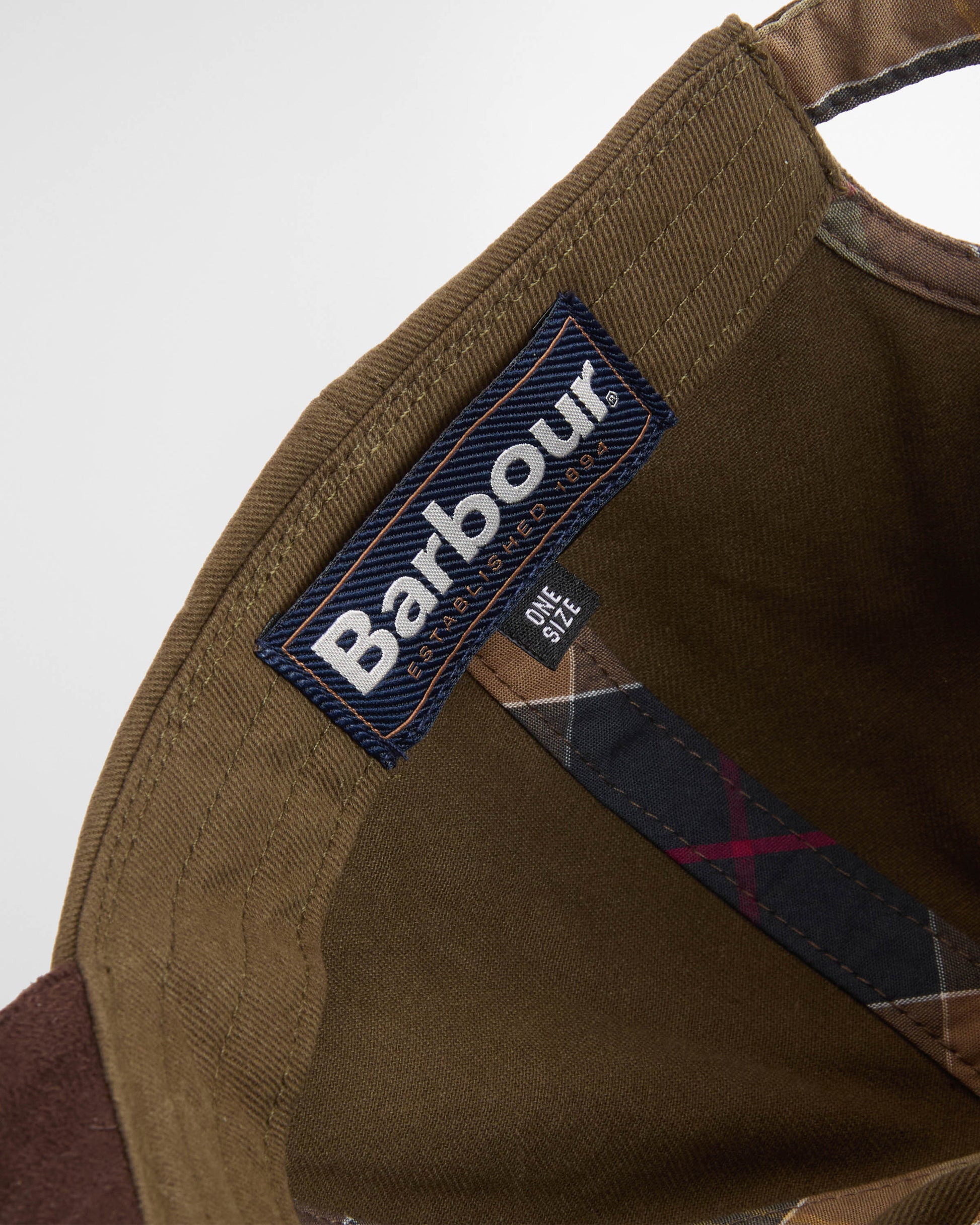 Barbour Langdale Mens Cap - Olive/Brown | CHO | Designer Mens Caps
