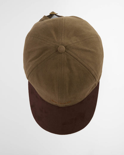 Barbour Langdale Mens Cap - Olive/Brown | CHO | Designer Mens Caps