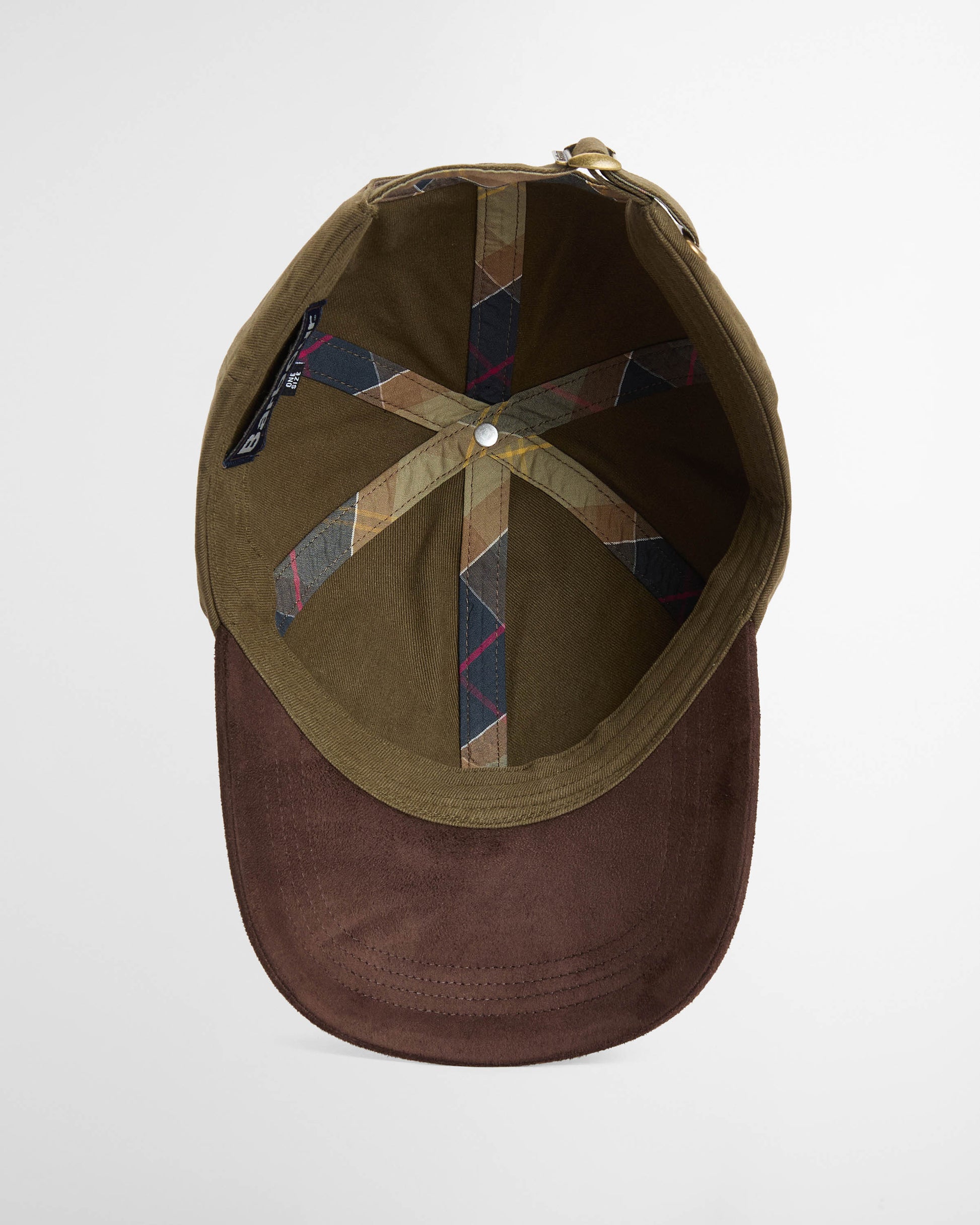 Barbour Langdale Mens Cap - Olive/Brown | CHO | Designer Mens Caps