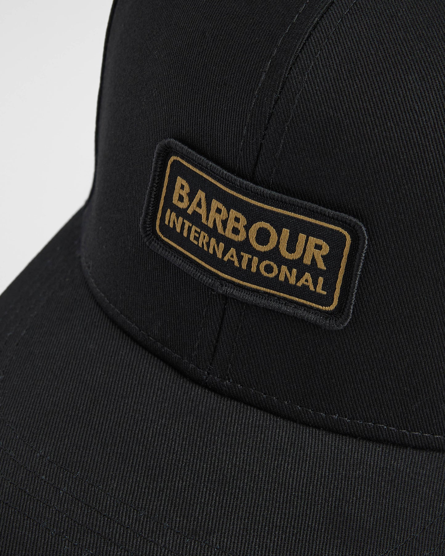 Barbour International Duke Mens Trucker Cap - Black | CHO | Designer Mens Caps