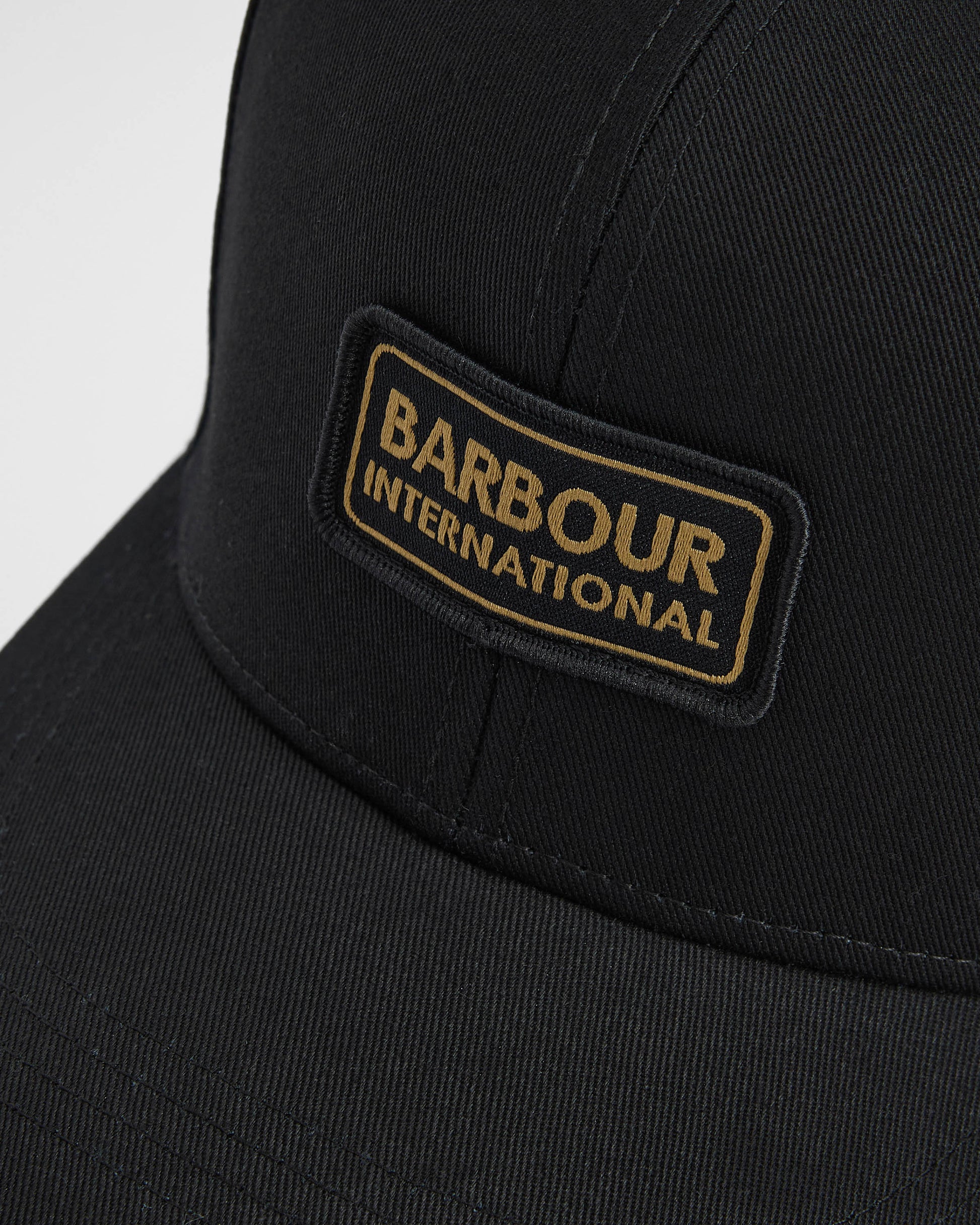 Barbour International Duke Mens Trucker Cap - Black | CHO | Designer Mens Caps