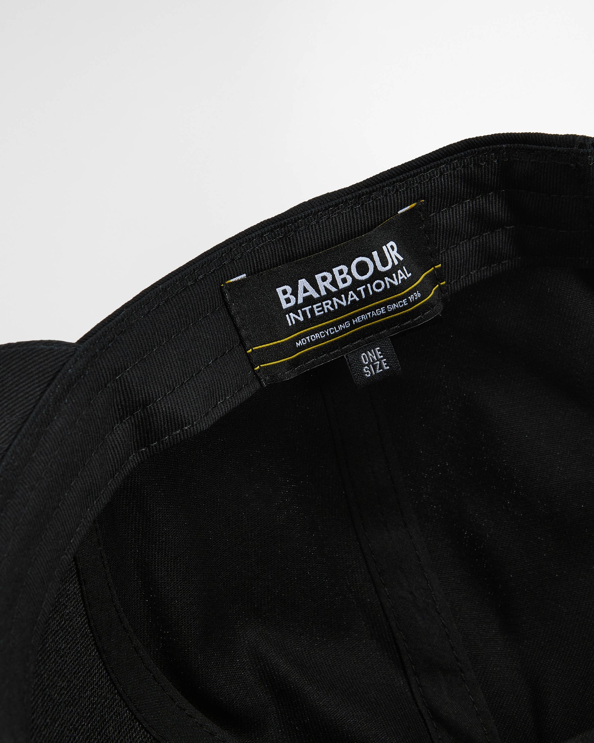 Barbour International Duke Mens Trucker Cap - Black | CHO | Designer Mens Caps
