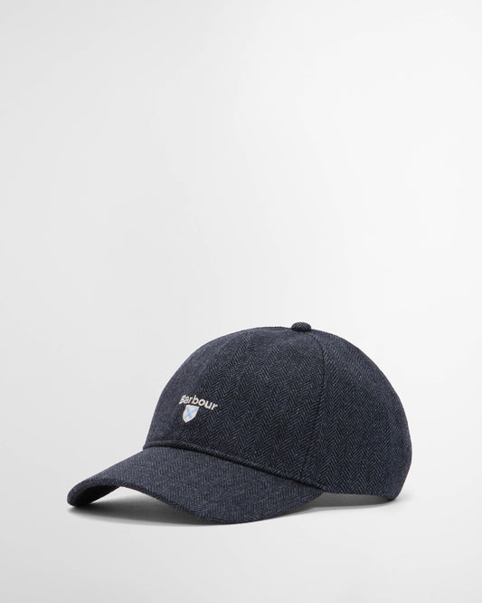 Barbour Barlow Mens Cap - Navy | CHO | Designer Mens Caps