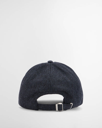 Barbour Barlow Mens Cap - Navy | CHO | Designer Mens Caps