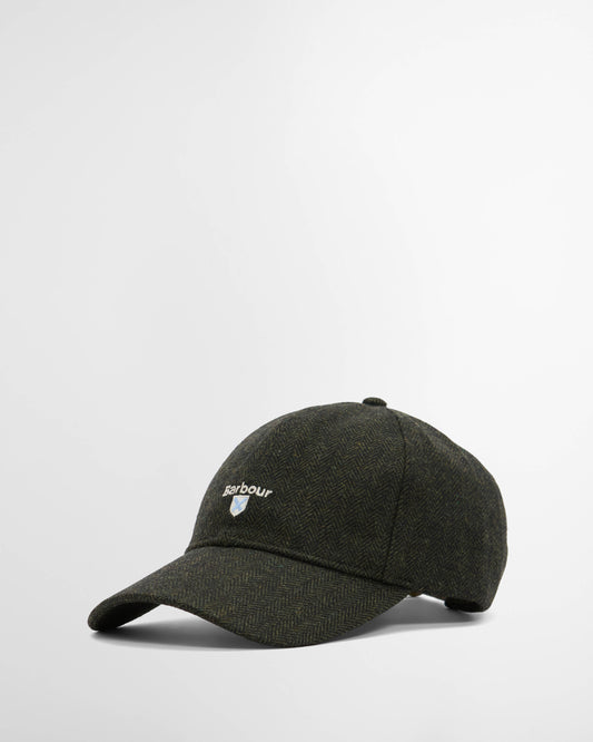 Barbour Barlow Mens Cap - Olive | CHO | Designer Mens Caps