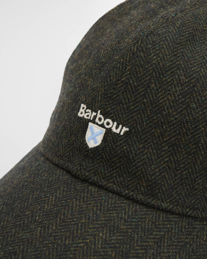 Barbour Barlow Mens Cap - Olive | CHO | Designer Mens Caps