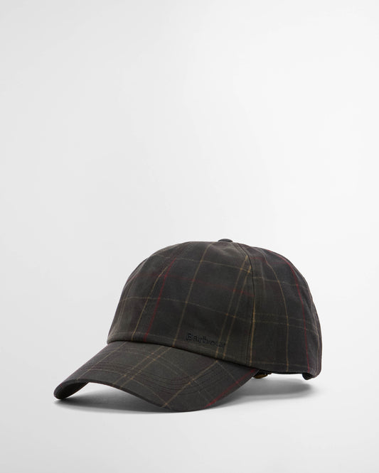 Barbour Haydon Mens Tartan Cap - Dark Classic Tartan, main.