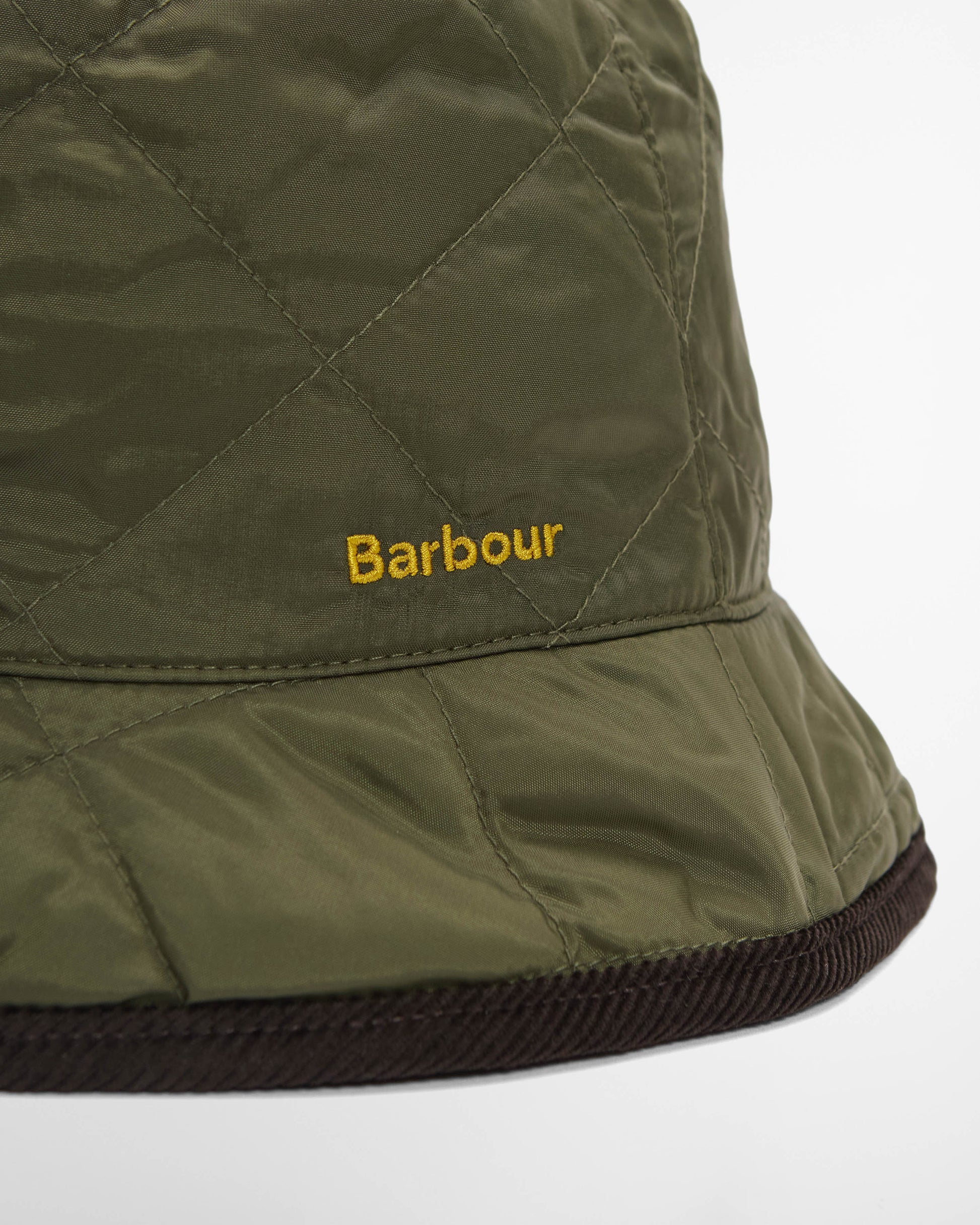 Barbour Liddesdale Mens Reversible Bucket Hat - Olive/Shadow Classic Tartan | CHO | Designer Mens Bucket Hats