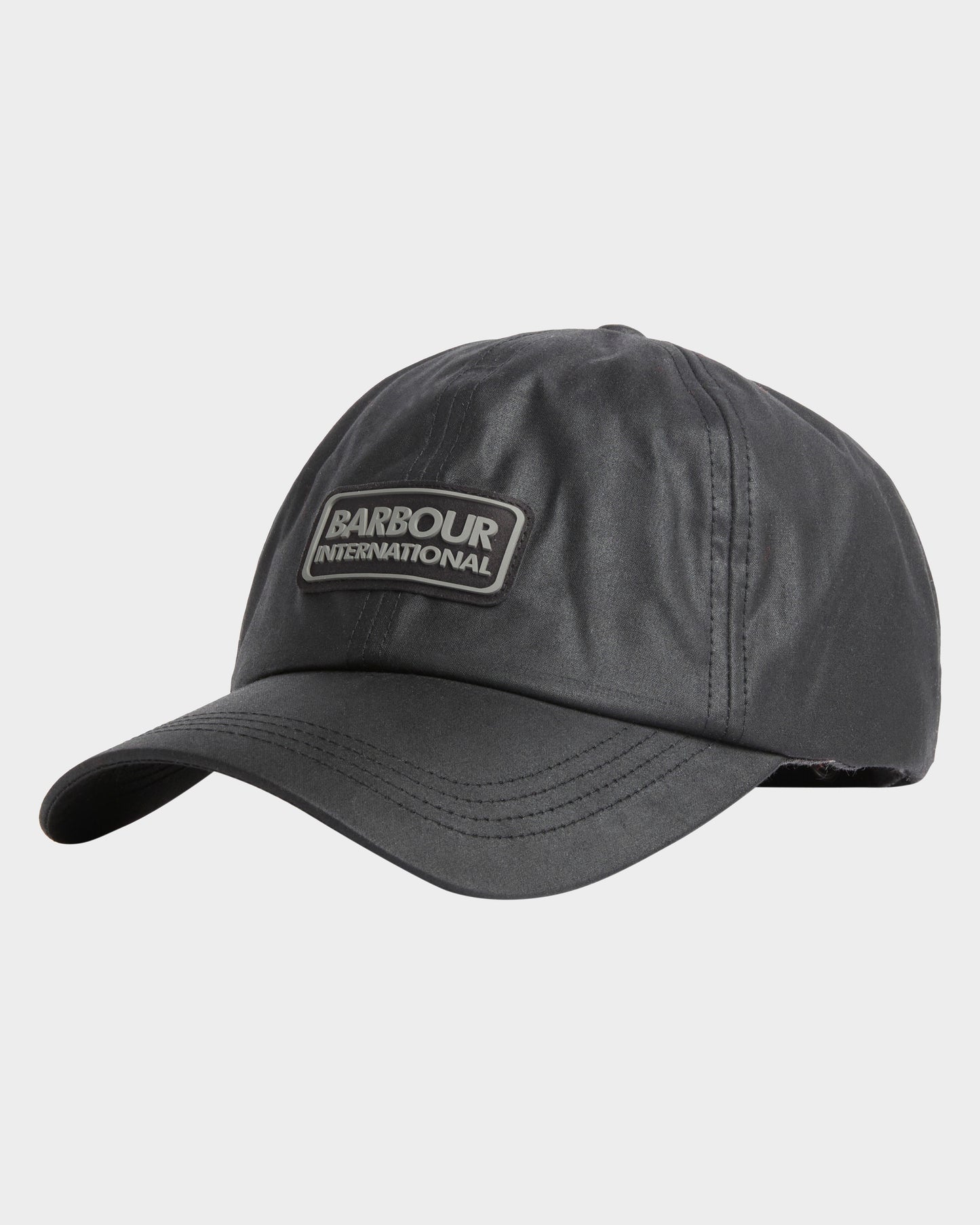Barbour International Tourer Duke Mens Wax Cap - Black | CHO | Designer Mens Caps
