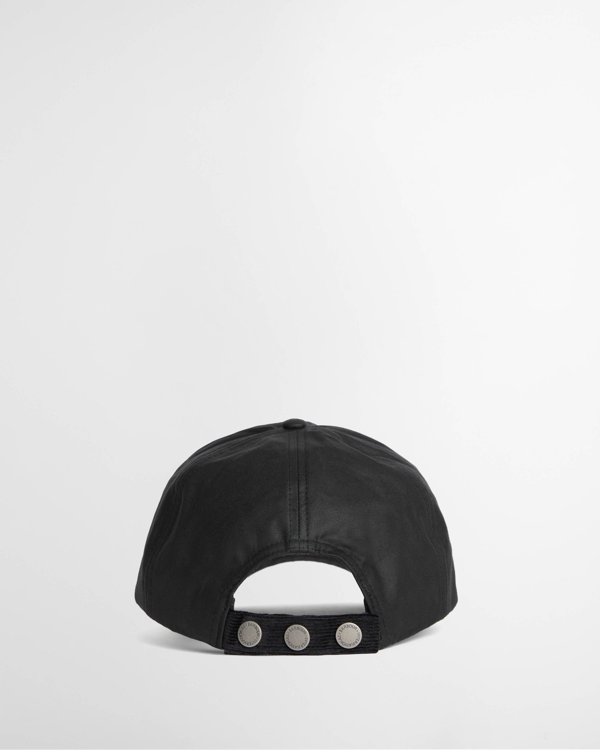 Barbour International Tourer Duke Mens Wax Cap - Black | CHO | Designer Mens Caps