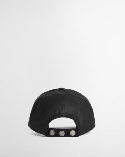 Barbour International Tourer Duke Mens Wax Cap - Black | CHO | Designer Mens Caps