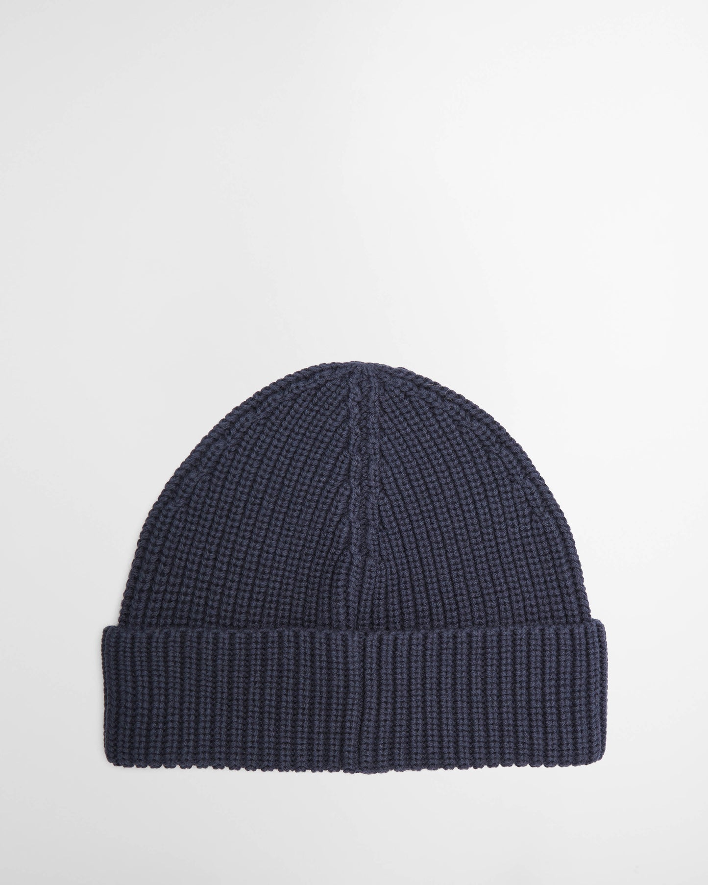 Barbour Cascade Mens Knitted Beanie Hat - Navy | CHO | Designer Mens Beanies