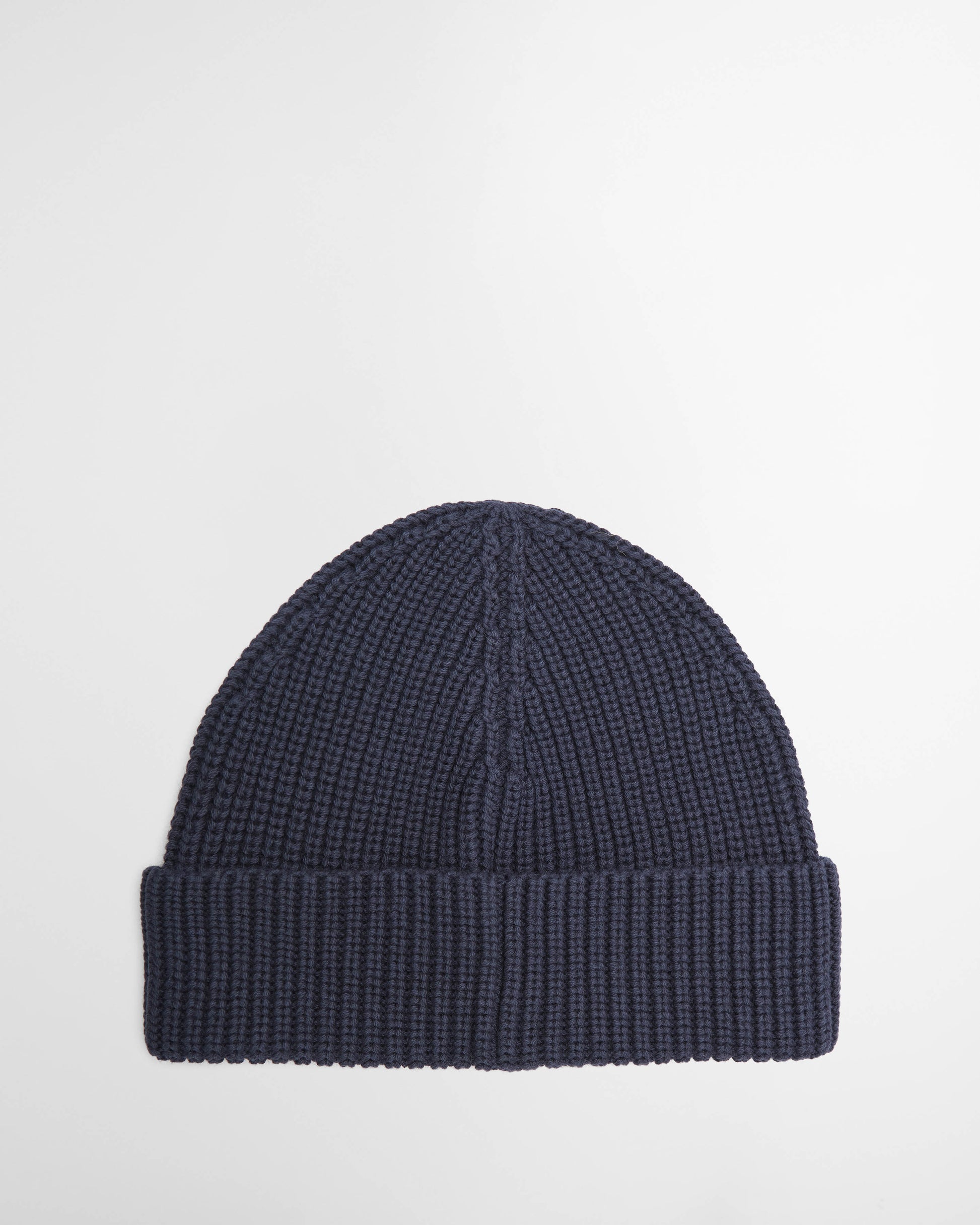 Barbour Cascade Mens Knitted Beanie Hat - Navy | CHO | Designer Mens Beanies