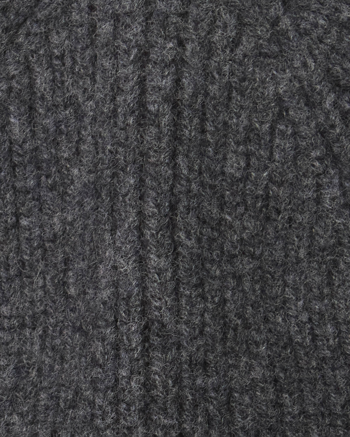 Barbour Danforth Mens Knitted Beanie Hat - Charcoal | CHO | Designer Mens Beanies