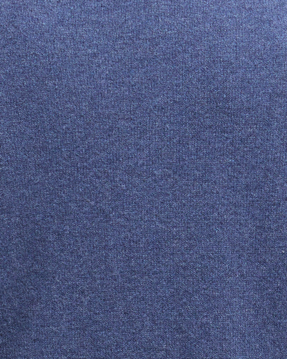 Barbour Essential Patch Mens Crew-Neck Jumper - Dark Indigo | CHO | Designer Mens Knitwear