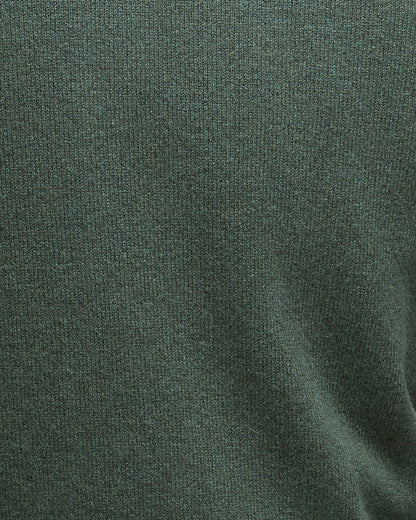 Barbour Patch Buttoned Full-Zip Mens Knit - Olive | CHO | Designer Mens Jumpers