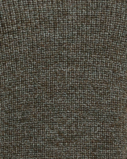 Barbour New Tyne Mens Half Zip Knitted Jumper - Derby Tweed | CHO | Designer Mens Quarter Zip Jumpers