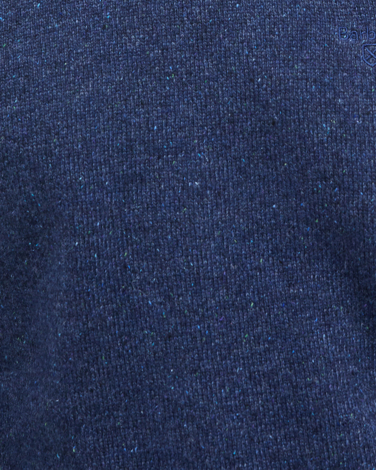 Barbour Essential Tisbury Mens Crew Neck Sweater - Deep Blue | CHO | Designer Mens Crew Neck Jumpers
