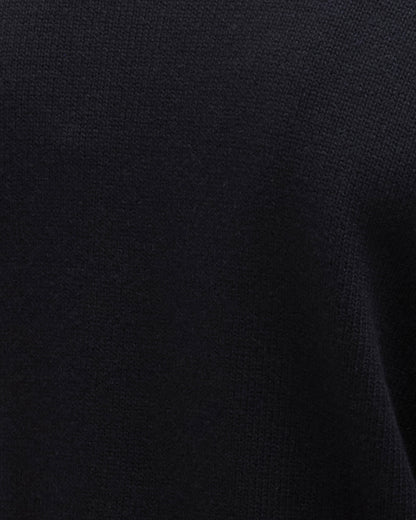 Barbour International Enfield Mens Funnel Neck Jumper - Black