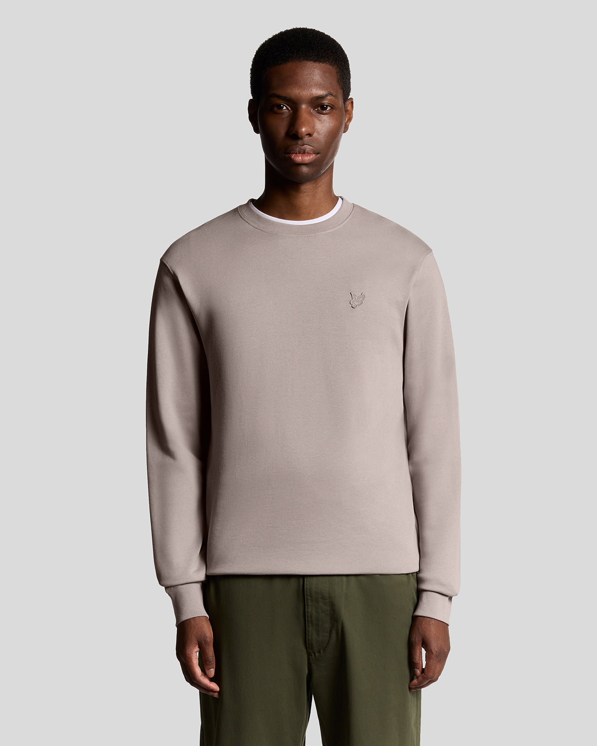 Lyle & Scott Superfine Crew Neck Sweatshirt - X893 Fife