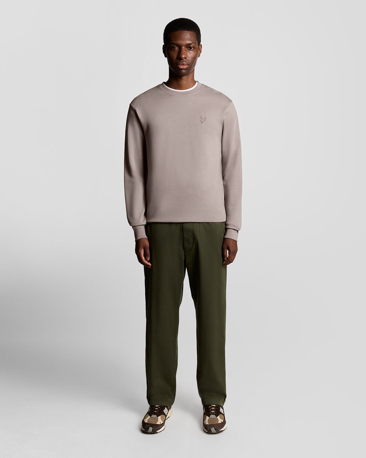Lyle & Scott Superfine Crew Neck Sweatshirt - X893 Fife