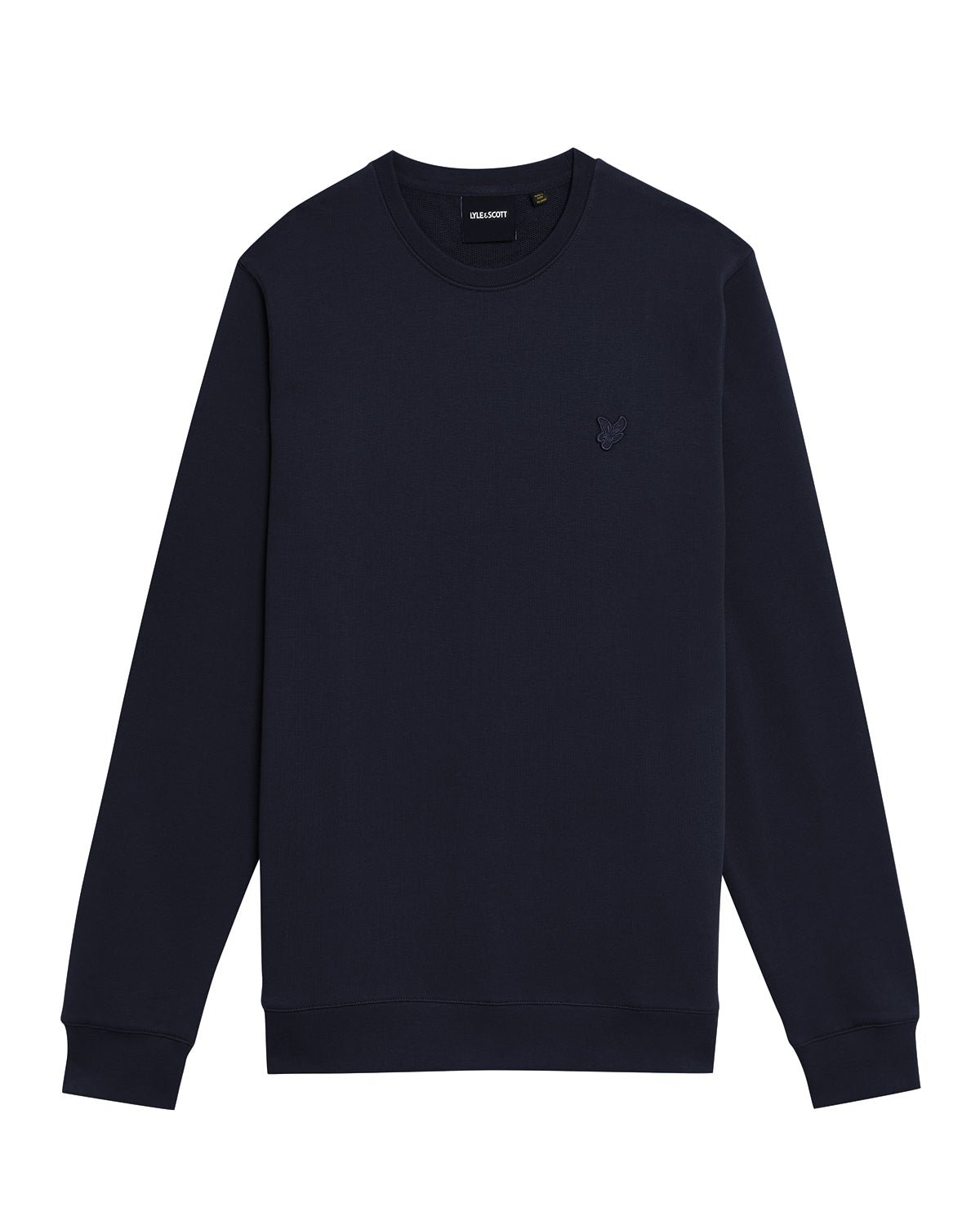 Lyle & Scott Superfine Crew Neck Sweatshirt - Z271 Dark Navy