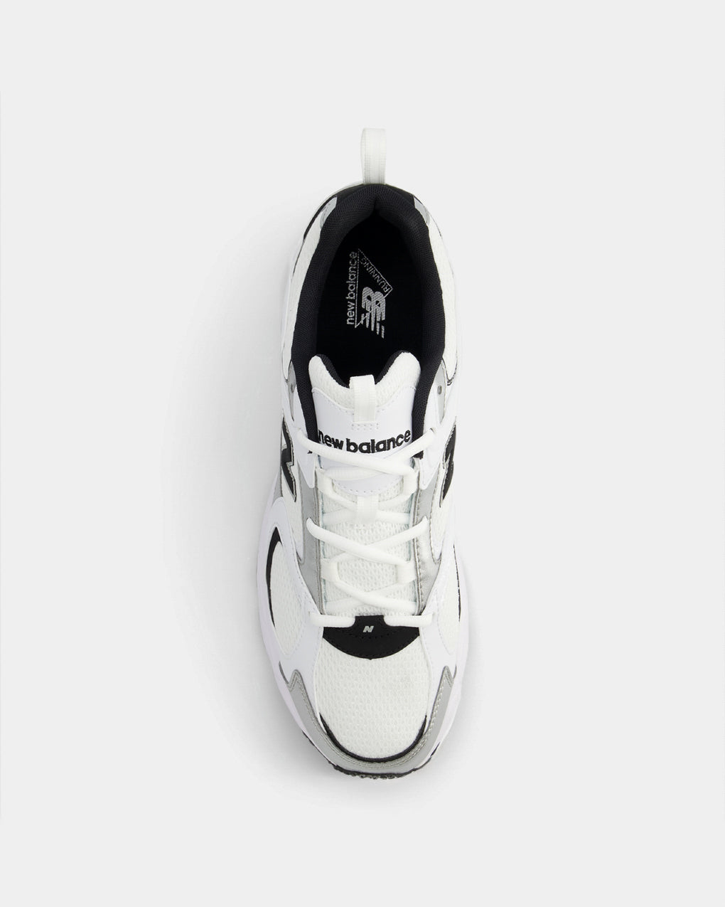 New Balance 408 Unisex Trainers - White/Black/Silver | CHO | Designer Unisex Trainers