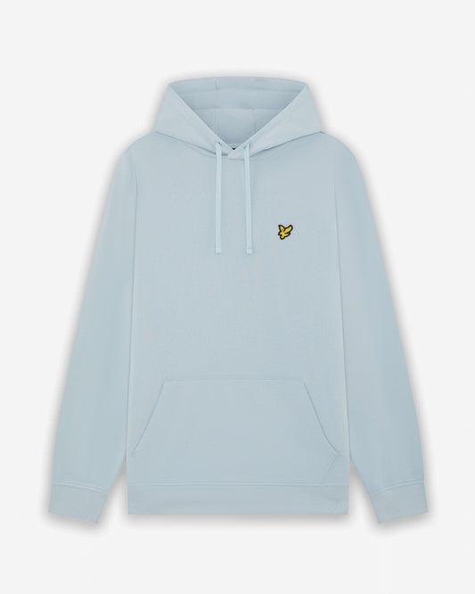 Lyle & Scott Pullover Mens Hoodie - W596 Opal Blue