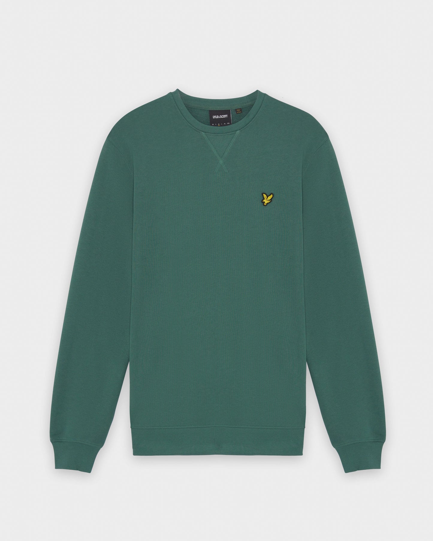 Lyle & Scott Mens Crew Neck Sweatshirt - W130 Everglade
