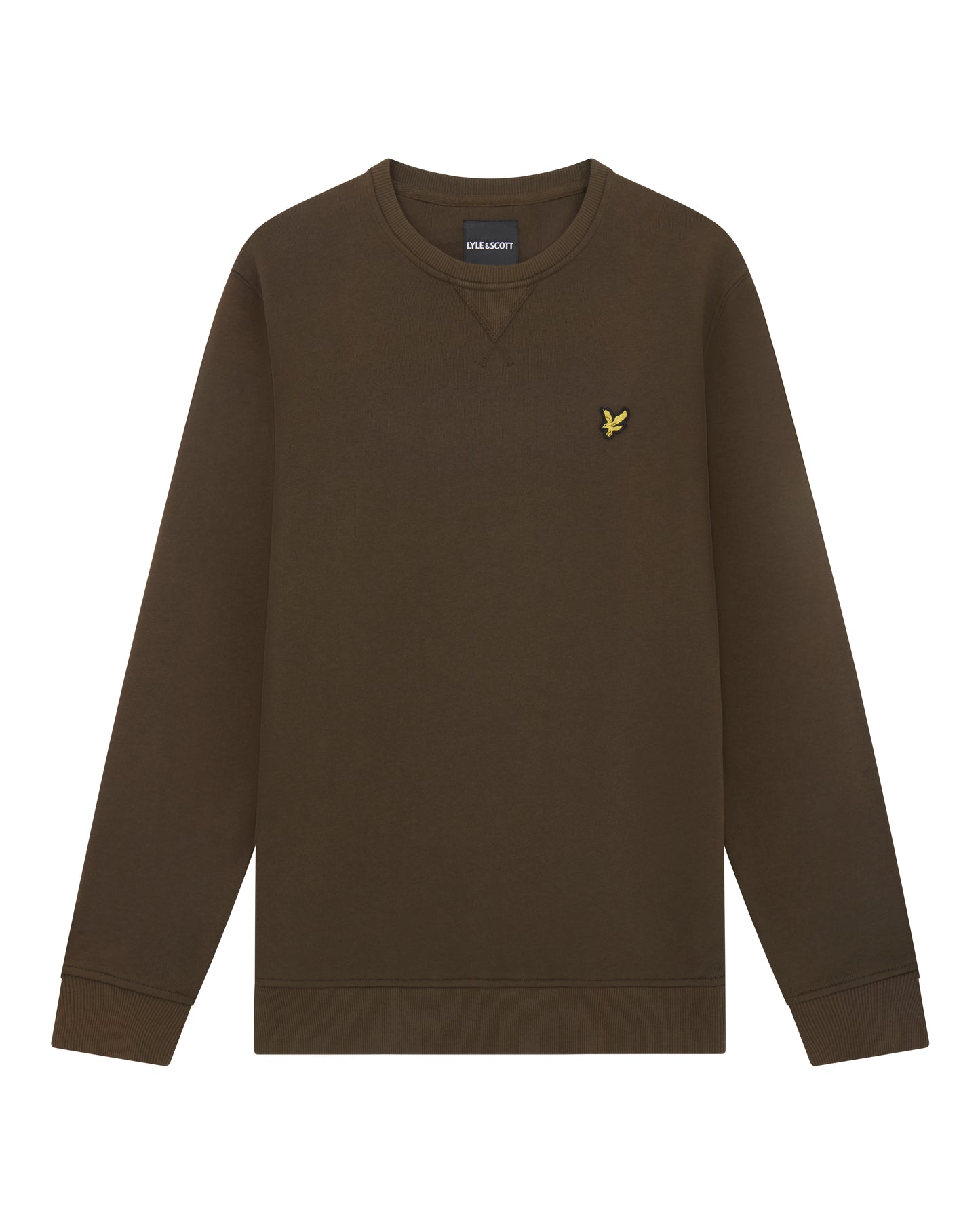 Lyle & Scott Mens Sweatshirt ML424VOG - W485 Olive