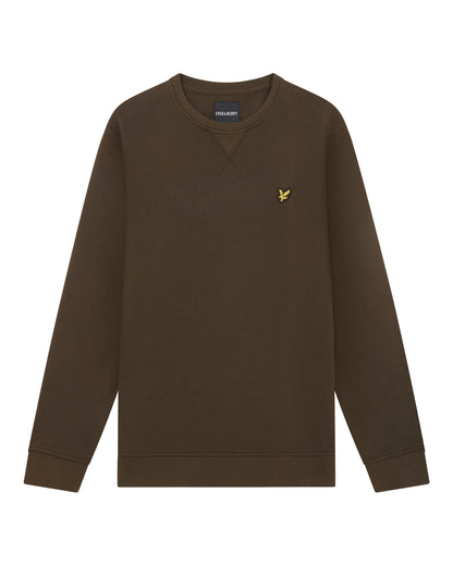 Lyle & Scott Mens Sweatshirt ML424VOG - W485 Olive
